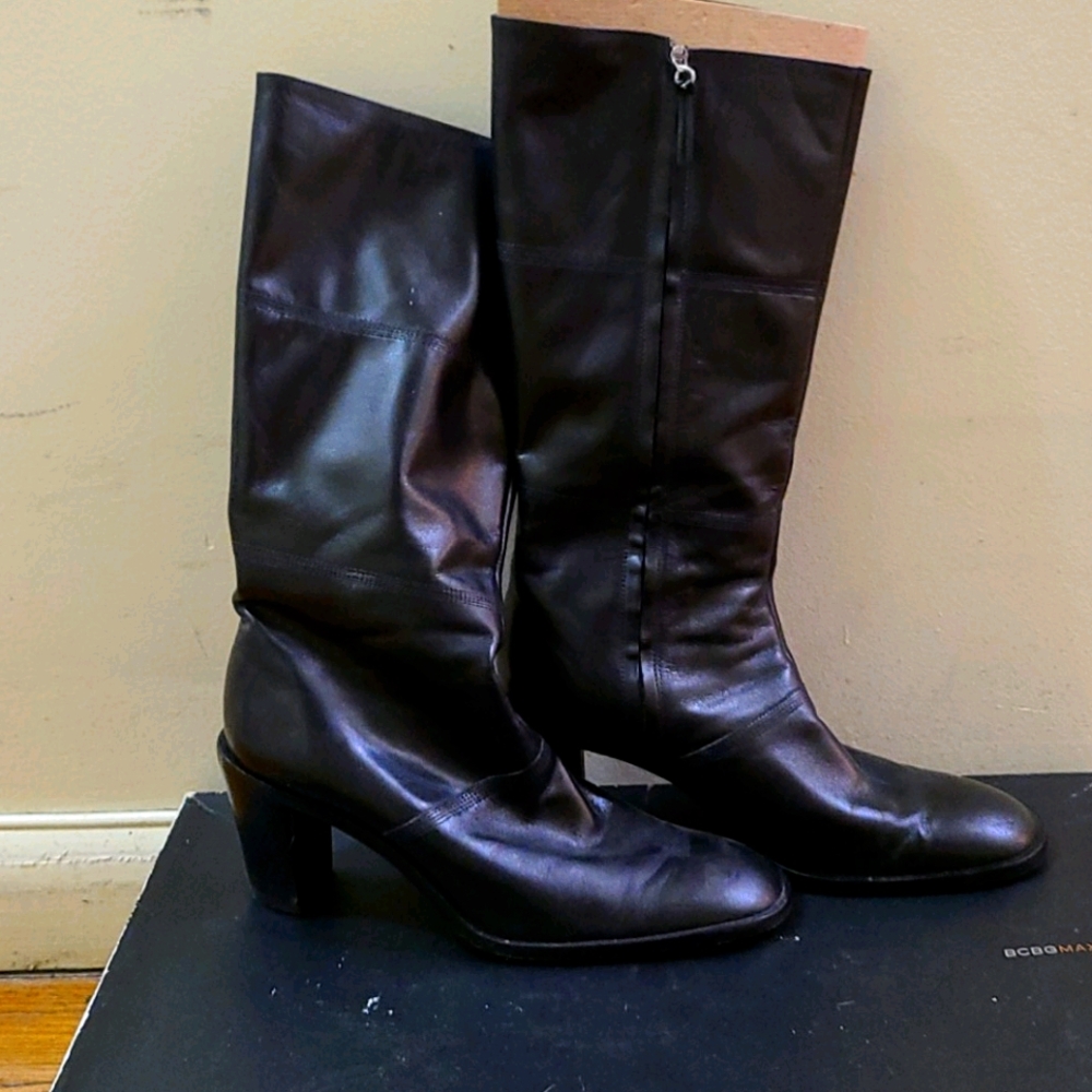 BCBG Leather boots